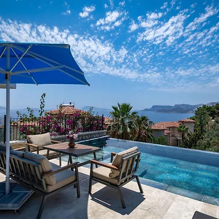 Panoramic Retro Villa Kas